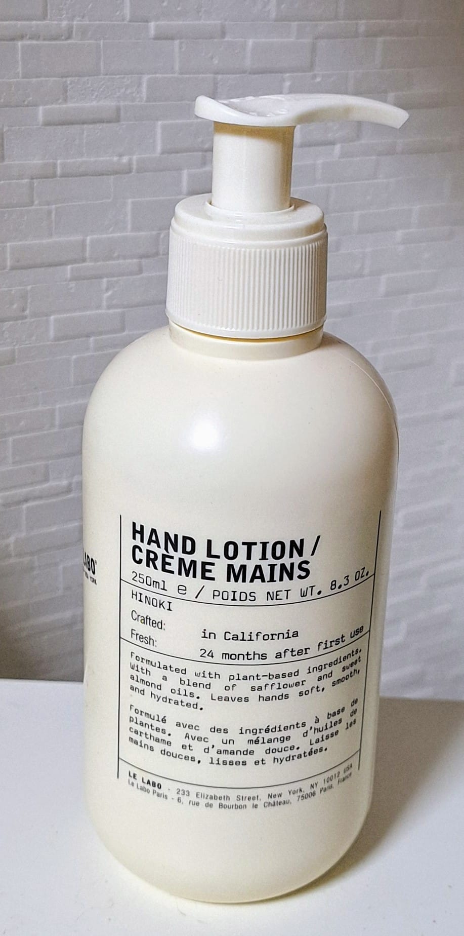 楽天市場】lelabo ルラボ ハンドローション ヒノキ : キーリン