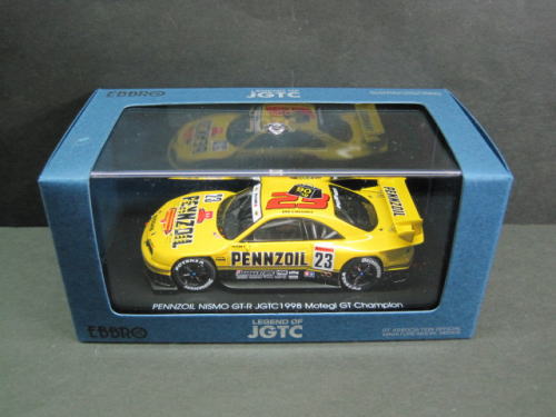 楽天市場】1/43 エブロ EBBRO PENNZOIL NISMO GT-R JGTC 1998 HDF