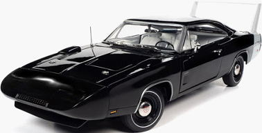 楽天市場】1/18 auto world 1969 Dodge Charger Daytona ブラック