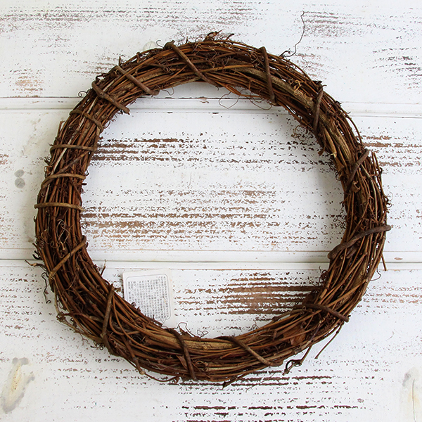 楽天市場】リース 土台 即日出荷 ひげづるリース丸 30cm ナチュラル
