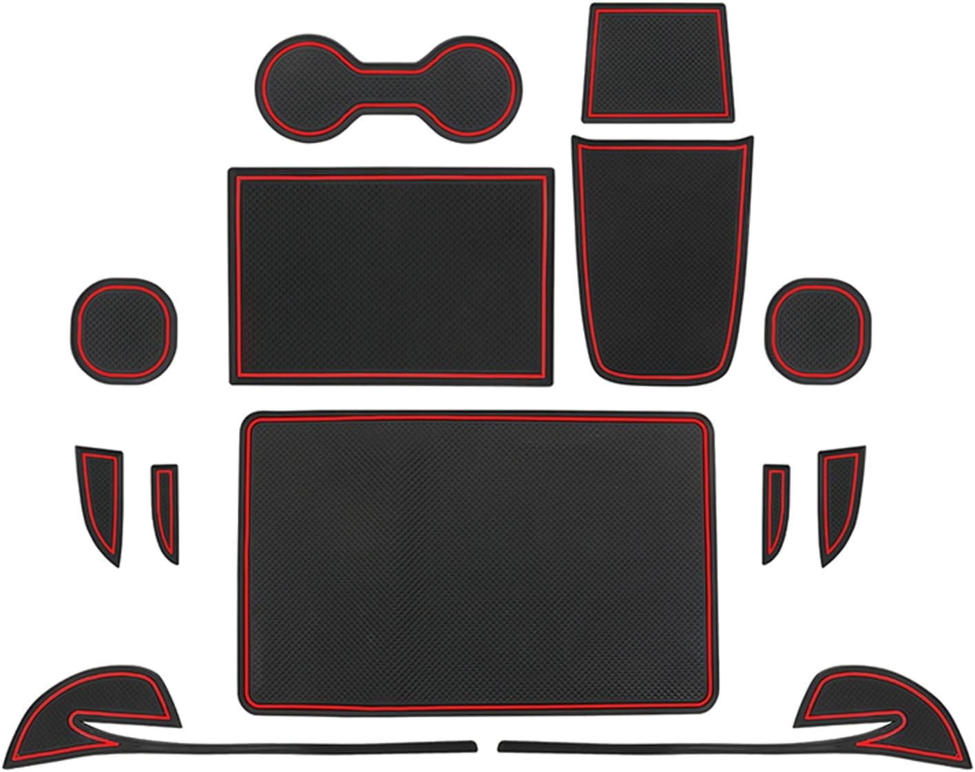 楽天市場】トヨタ アクア 2代目 専用 ドアポケットマット 13枚入り