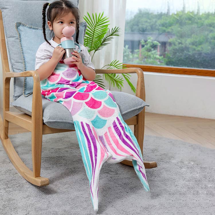 楽天市場】人魚 ブランケット 大人 マーメイド 着る毛布 ボア メンズ