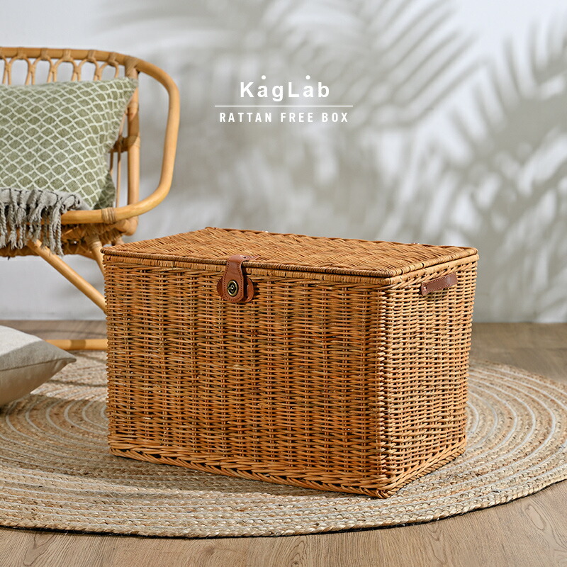 楽天市場】バスケット フリーボックス ロハス おもちゃ箱 ランドリー