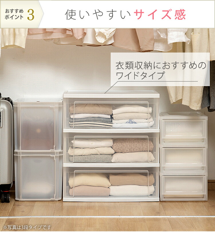 楽天市場】【2個セット】チェスト 5段 収納ボックス 収納ケース