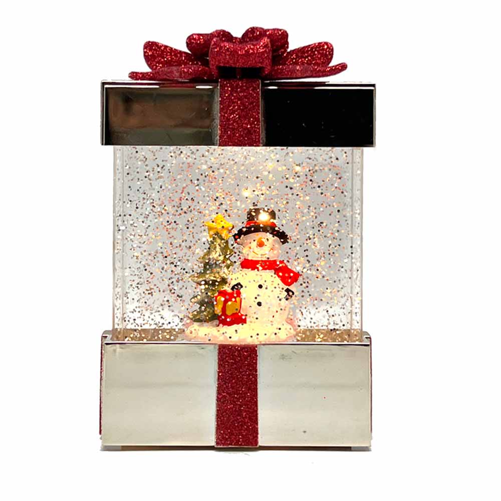 楽天市場】スノードームBOX CSD504Gスノードーム クリスマス LED
