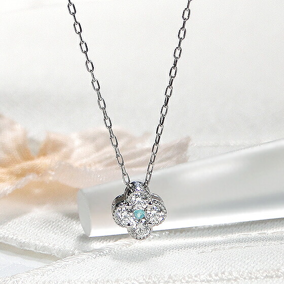 楽天市場】Pt900 パライバトルマリン ダイヤモンド フラワー