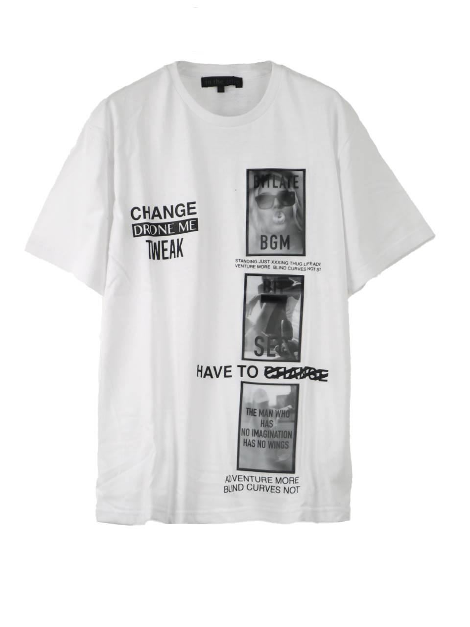 楽天市場】プリントTシャツ メンズ お洒落 トップス ミラーシート