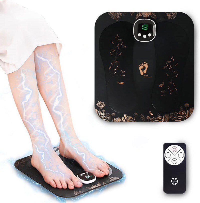 楽天市場】emsマット 足 足裏 フット 足用EMSフットマット シリコン製