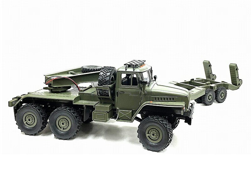楽天市場】WPL 2.4GHz 1/16 RTR B36-3 6WD ミリタリートレーラー