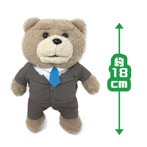 楽天市場】【TED テッド スーツ マスコット ぬいぐるみ 18cm】テッド