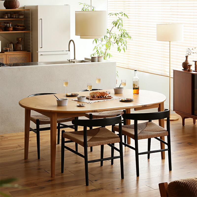 楽天市場】ダイニングチェア folk round arm チェア アームチェア 椅子