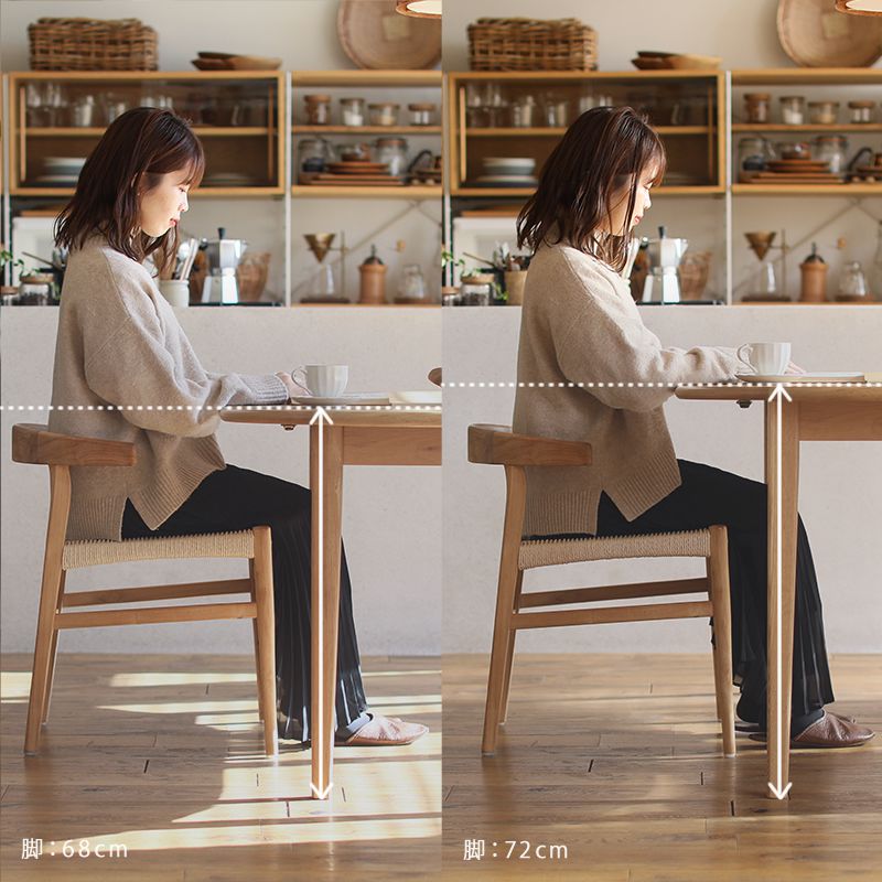 楽天市場】ダイニング 4点セット folk＆WICKER／NA ダイニングセット