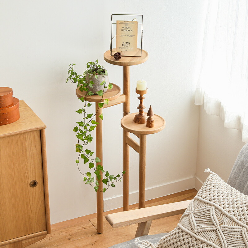 楽天市場】フラワースタンド HOKOS フラワーラック 鉢置き