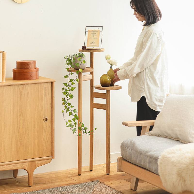 楽天市場】フラワースタンド HOKOS フラワーラック 鉢置き