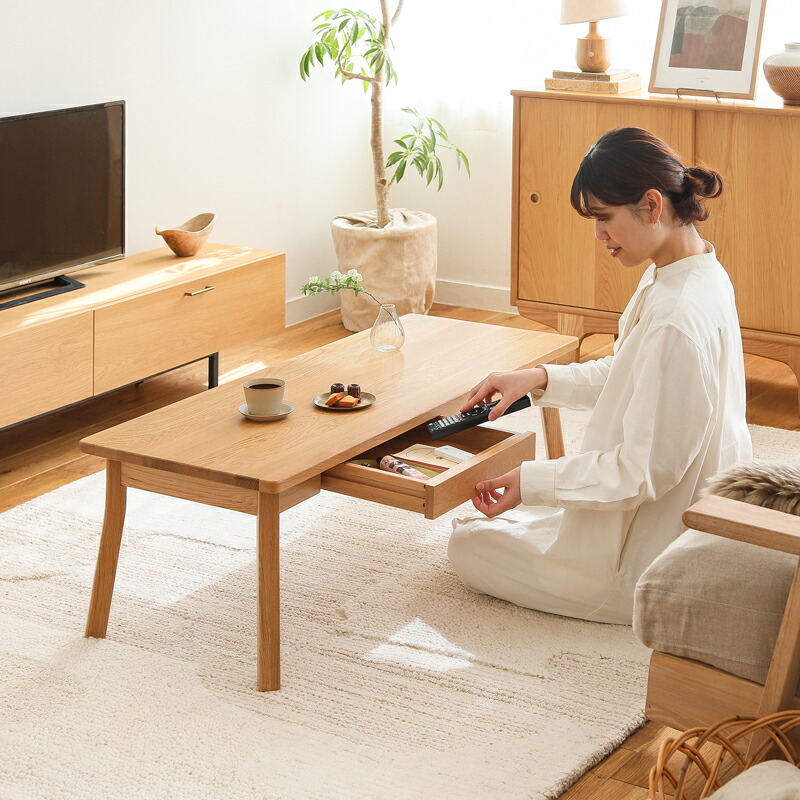 楽天市場】センターテーブル merge ナチュラル ローテーブル リビング