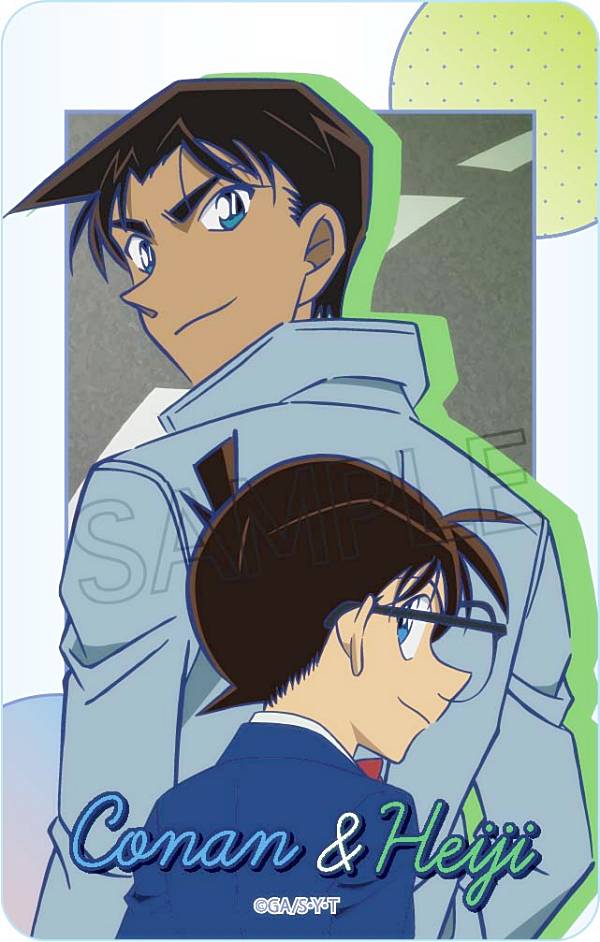 楽天市場】【19.江戸川コナン＆服部平次】 名探偵コナン クリアカード