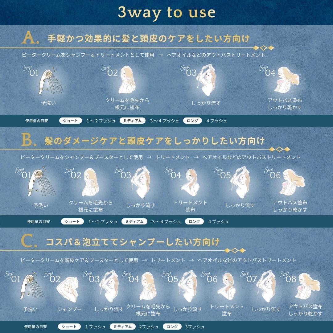 楽天市場】ビータークリーム 390g βeater-cream クリームシャンプー