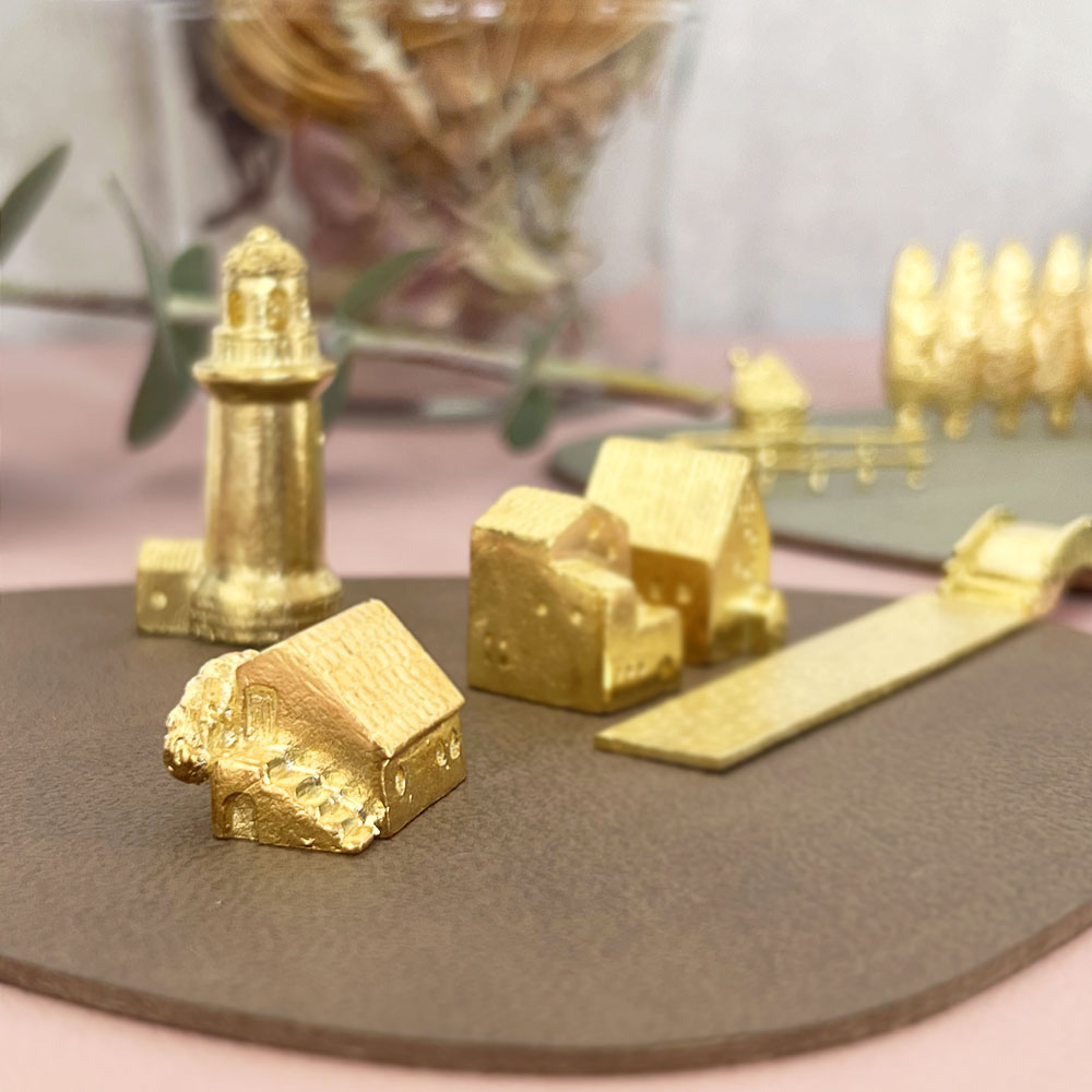 楽天市場】穀雨 どこか遠くにある街 レモンの実る家 ( こくう オブジェ