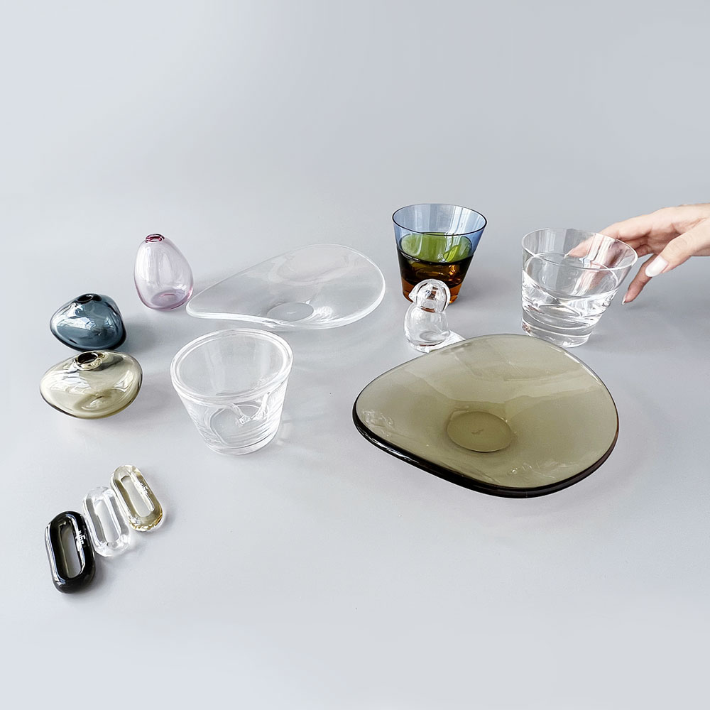 楽天市場】Sghr ミニベース 三角錐 全6色 ( スガハラ MINI VASE