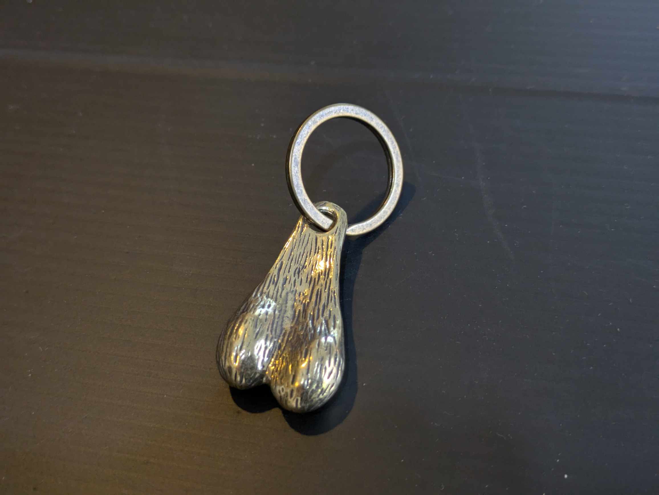 楽天市場】セクシーキーホルダー ブルズボール お守り 幸運 交通安全