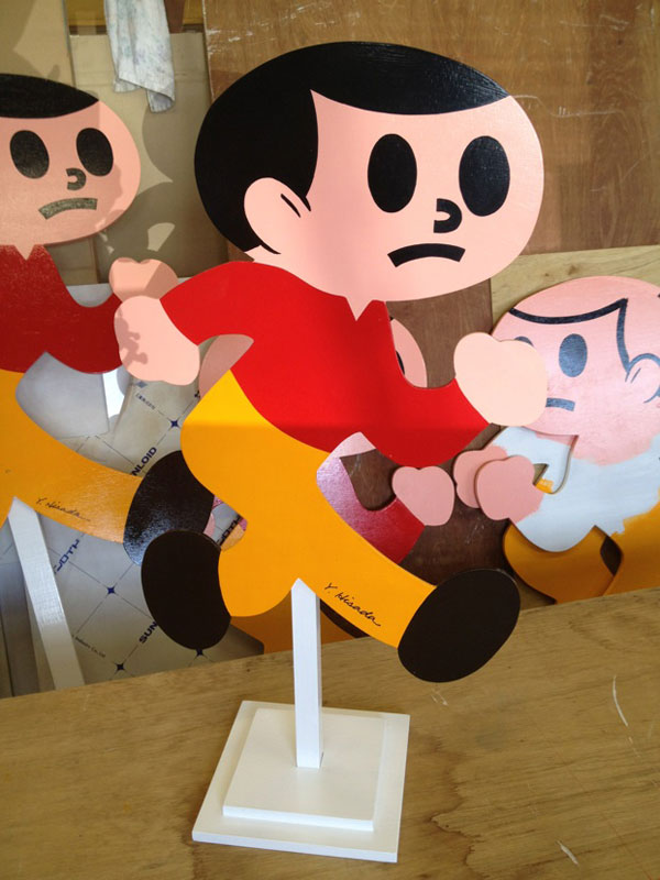 楽天市場】ミニとび太くん 看板 Sサイズ 土台セット 完成品 湖東発