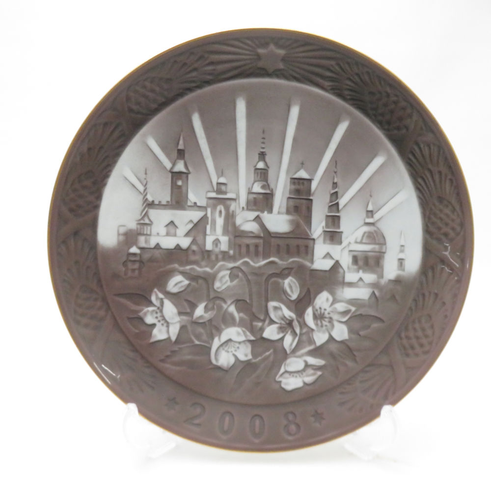 楽天市場】ロイヤルコペンハーゲン 2008年 イヤープレートの通販