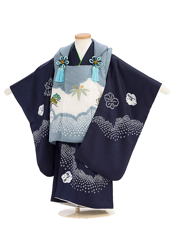 楽天市場】七五三 着物 3歳 レンタル 753 男の子 着物 フルセット ( 三