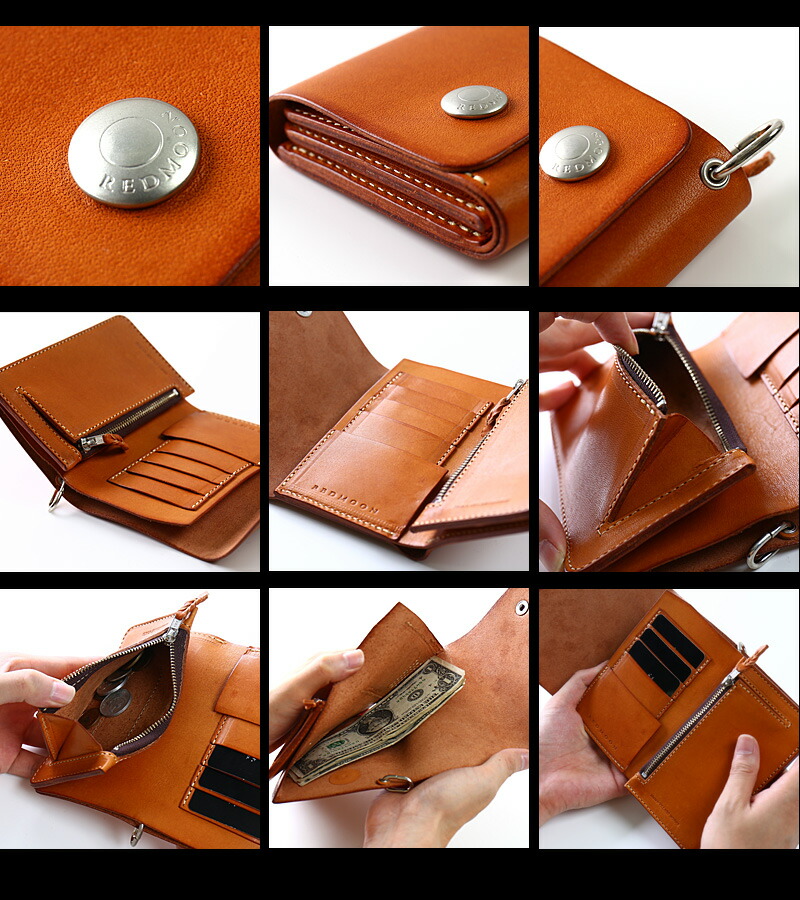 楽天市場】REDMOON レッドムーン トラッカーウォレット・ハーフ TW01