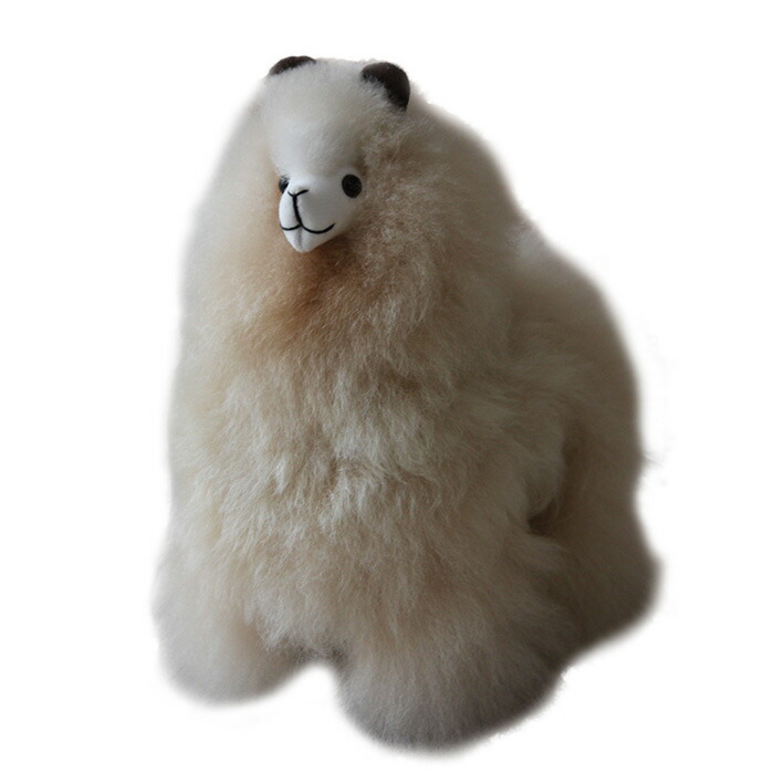 楽天市場】NEWカラー 『ふわふわ』 アルパカ ぬいぐるみ 本物 生後2