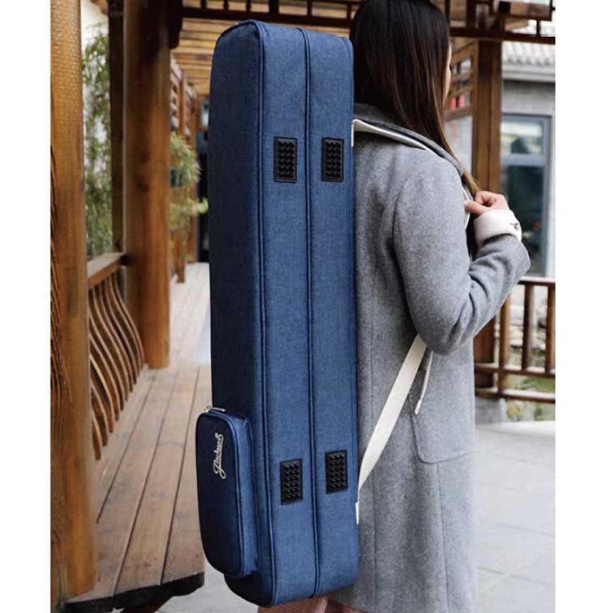 楽天市場】ダブルサイズ（2本収納）二胡ソフトケース【グレー】 : 林