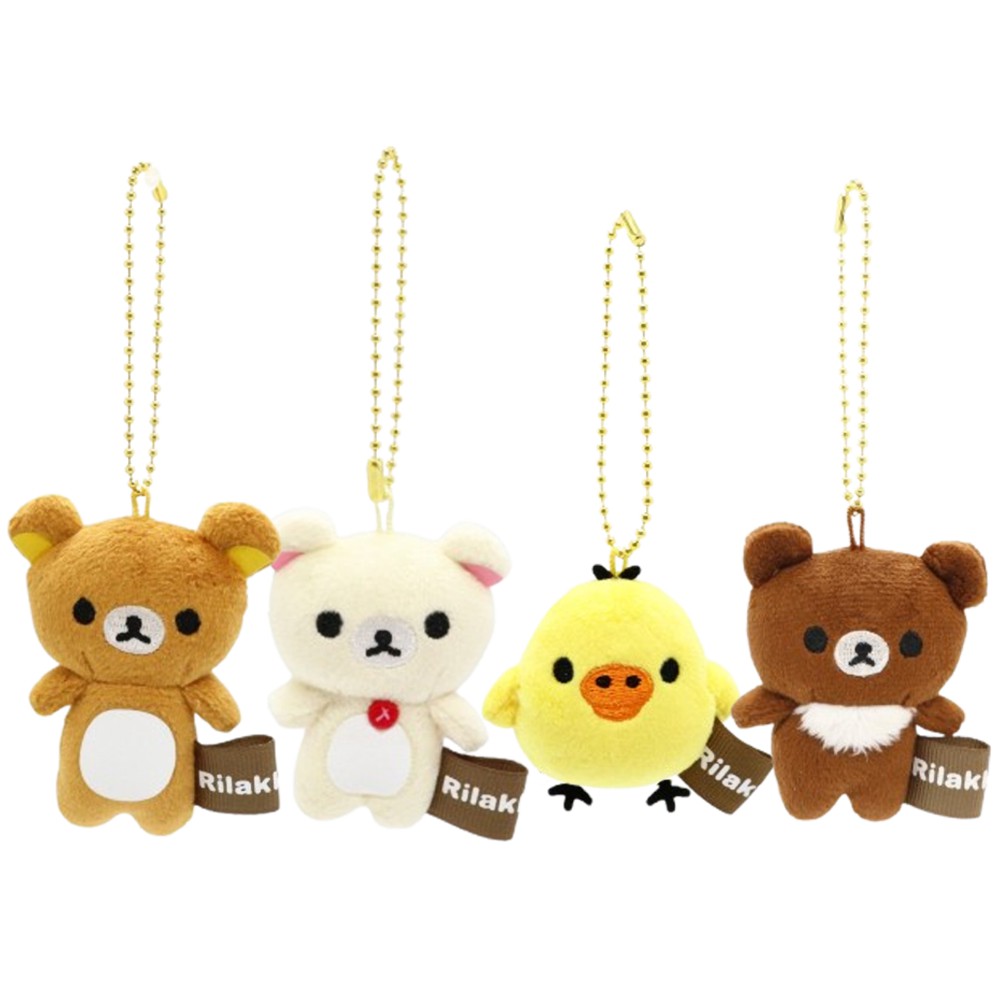 希少リラックマストア限定ボーダー リラックマ 携帯クリーナー