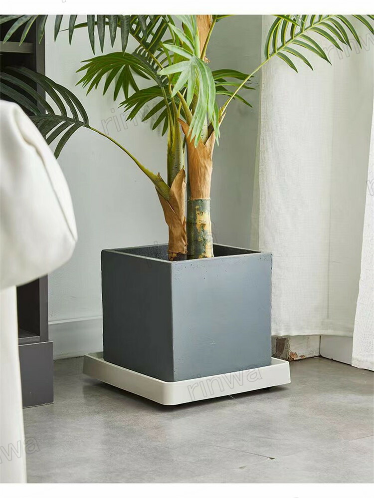 楽天市場】プランタースタンド 角型 四角 植木鉢トレー フラワー