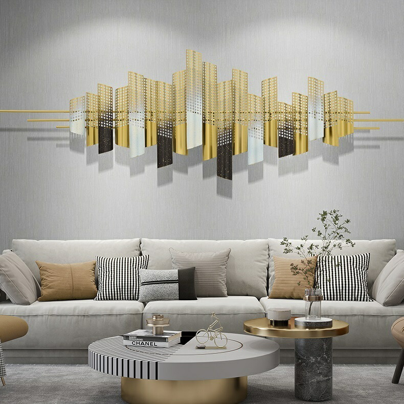 楽天市場】A002253WD137金属工芸品 アイアン 壁掛け 北欧調 高級感壁