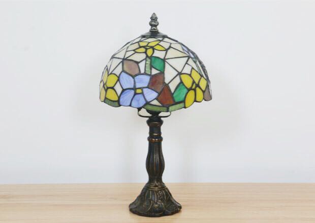 楽天市場】A026489ステンドグラスランプ 卓上スタンド ．豪華テーブル