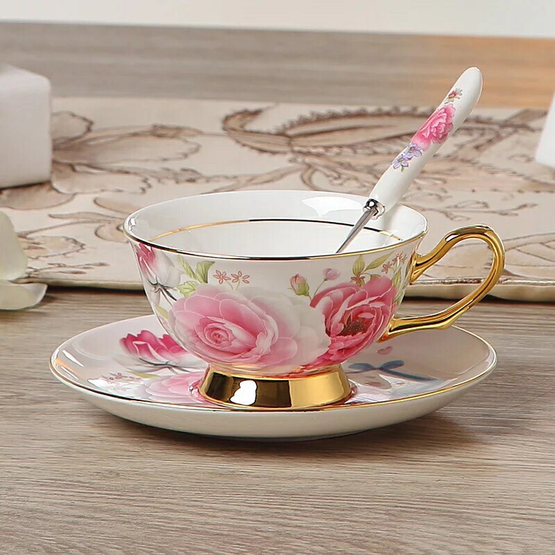 楽天市場】A061913ティー・コーヒーカップセット カップ＆ソーサー6客