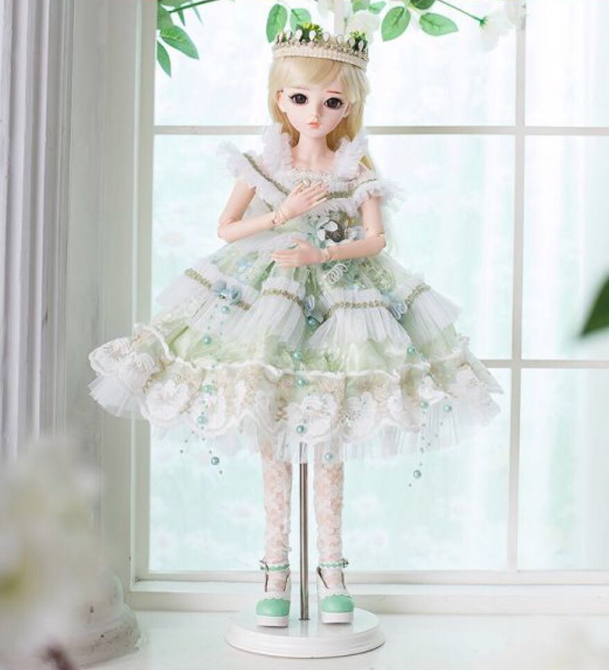 楽天市場】A056373プリンセスドール 60cm フランス人形本体 メイク