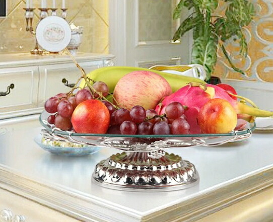 楽天市場】A057161高級果物皿 ガラスコンポート 豪華皿 お菓子皿