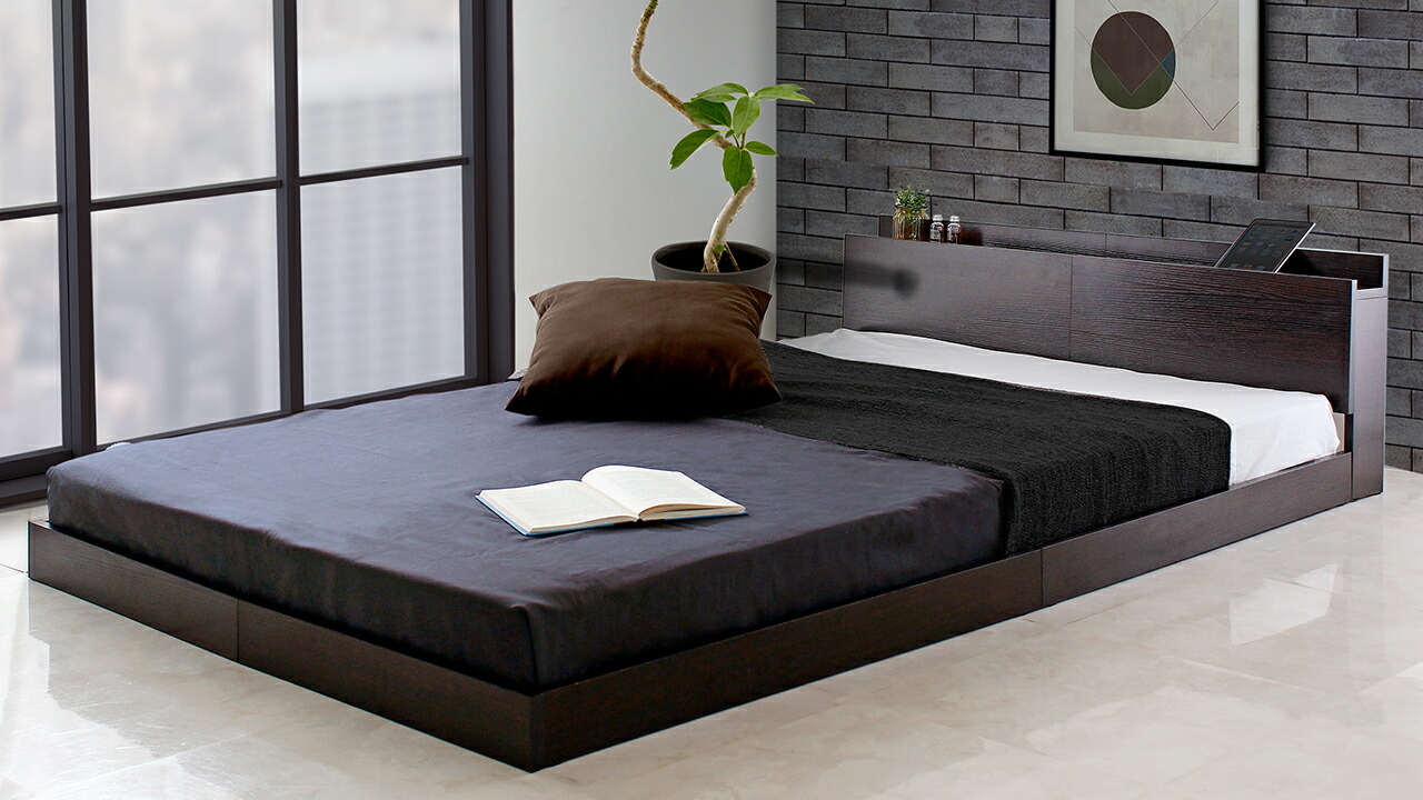 楽天市場 | ルームクリエイト - すのこタイプのフロアベッド【Lonnie