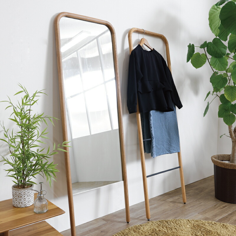 楽天市場】【公式】全身鏡 姿見 160cm 幅55 スタンドミラー 壁掛け