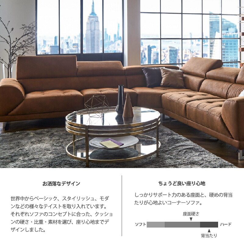 楽天市場】【公式】【別注用】ソファー カウチコーナーソファー 4人