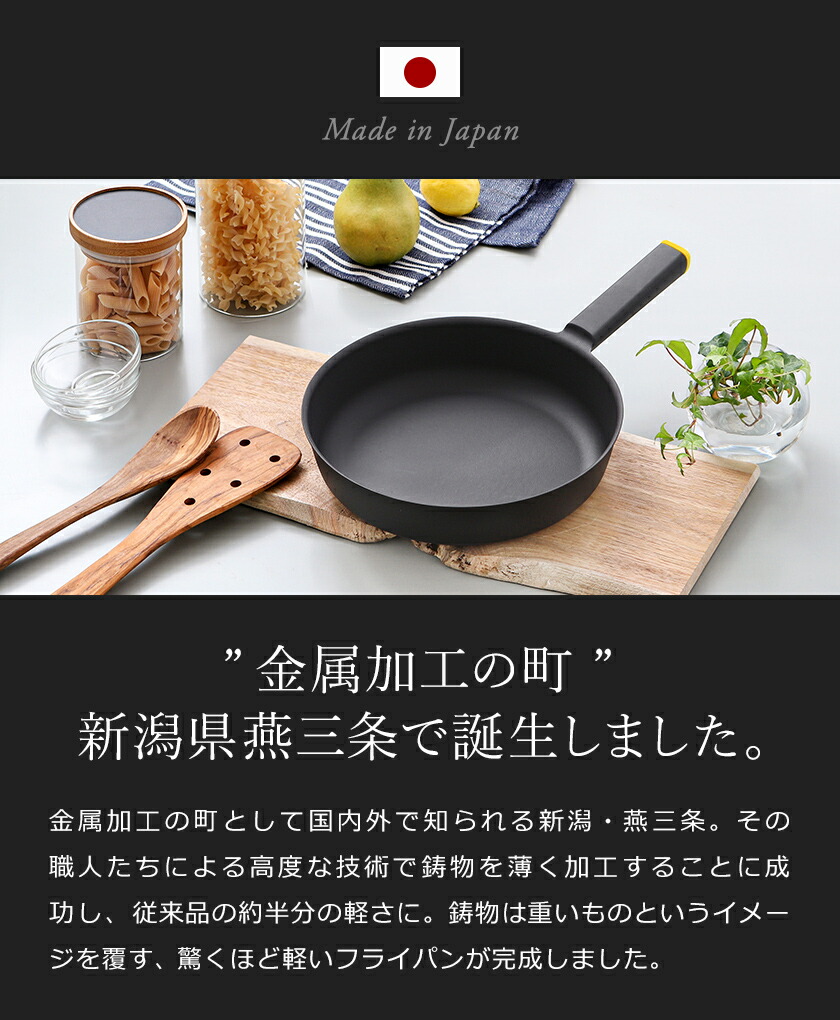楽天市場】鋳物 鉄 フライパン 軽量 IH対応 オーブン対応 日本製 燕