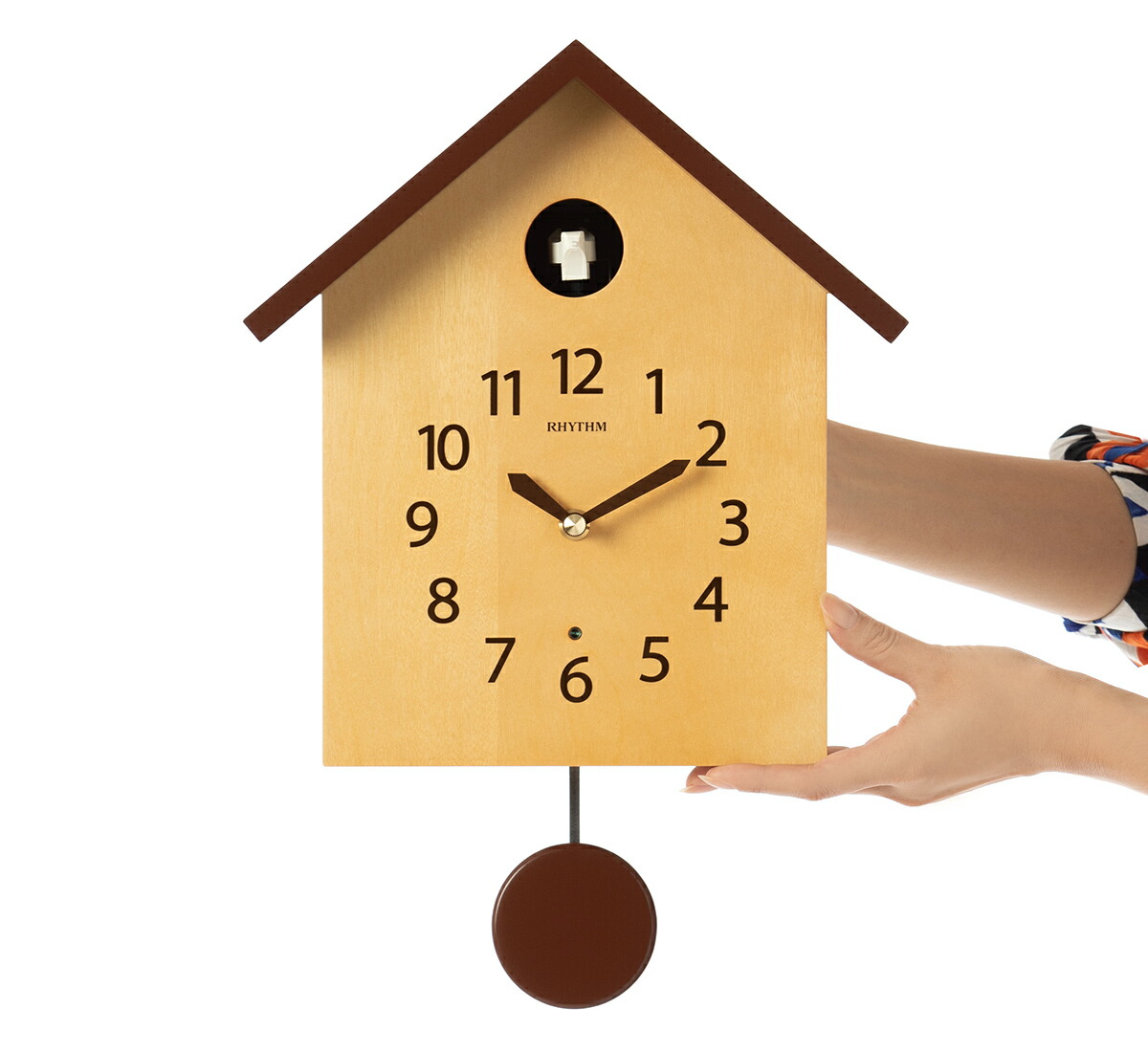 楽天市場】鳩時計 ハト時計【特典付き】はと時計 掛け時計 ふいご式