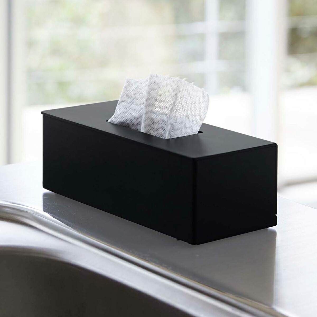 楽天市場】［ 前から開くマグネットボックスホルダー タワー S ］山崎