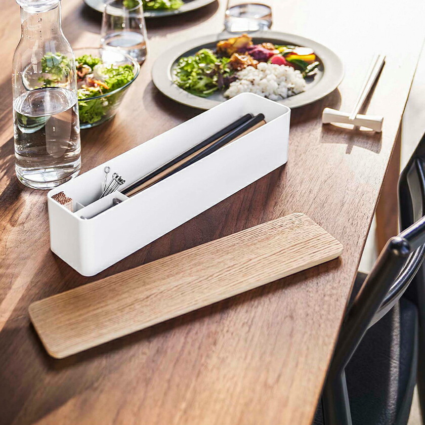 楽天市場】［ 蓋付きカトラリーケース ロング リン ］カトラリーケース