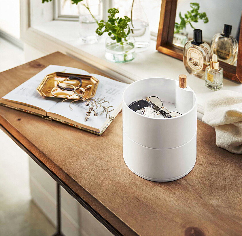 楽天市場】［ アクセサリートレー トスカ 深型 ］山崎実業 tosca