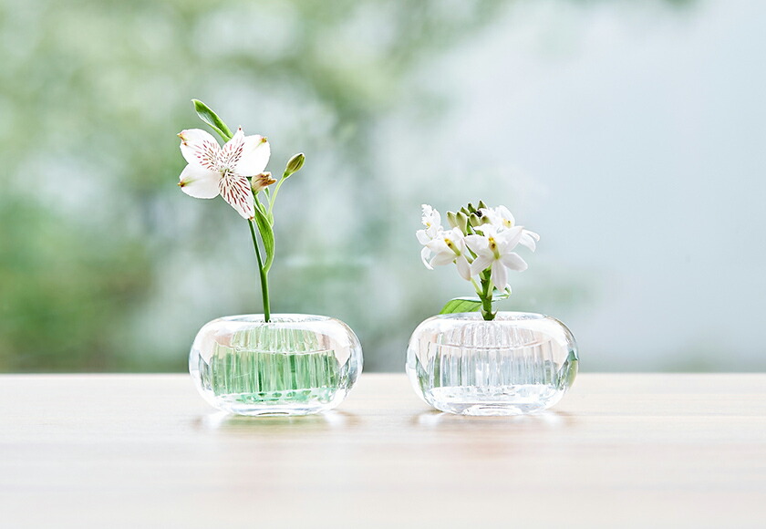 楽天市場】【特典付き】一輪挿し ガラス 花瓶 MICHI-KUSA フラワー