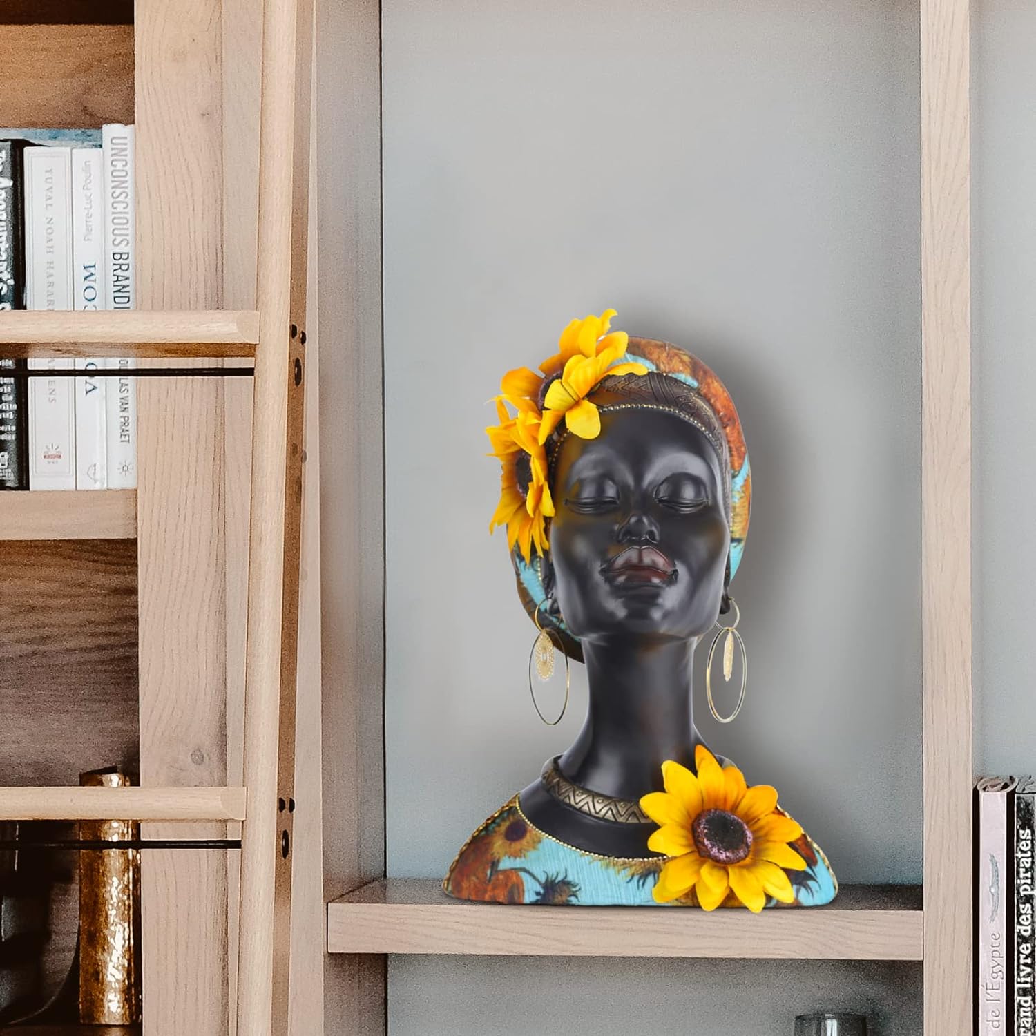 楽天市場】アフリカアート彫刻 モダンなアフリカの女性像 彫像 ホーム