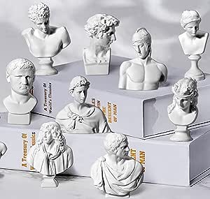 楽天市場】古代ギリシャの胸像と彫刻10個セット ミニ置物 小さな女神像