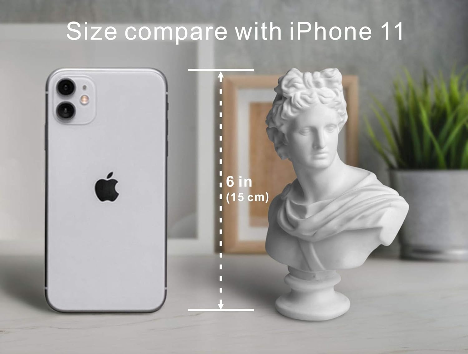 楽天市場】古代ギリシャ神アポロ（アポロン）胸像ローマ神話太陽の神高