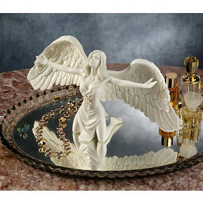 楽天市場】平和を祈る天使 大理石風彫像 エンジェル 聖典 キリスト教